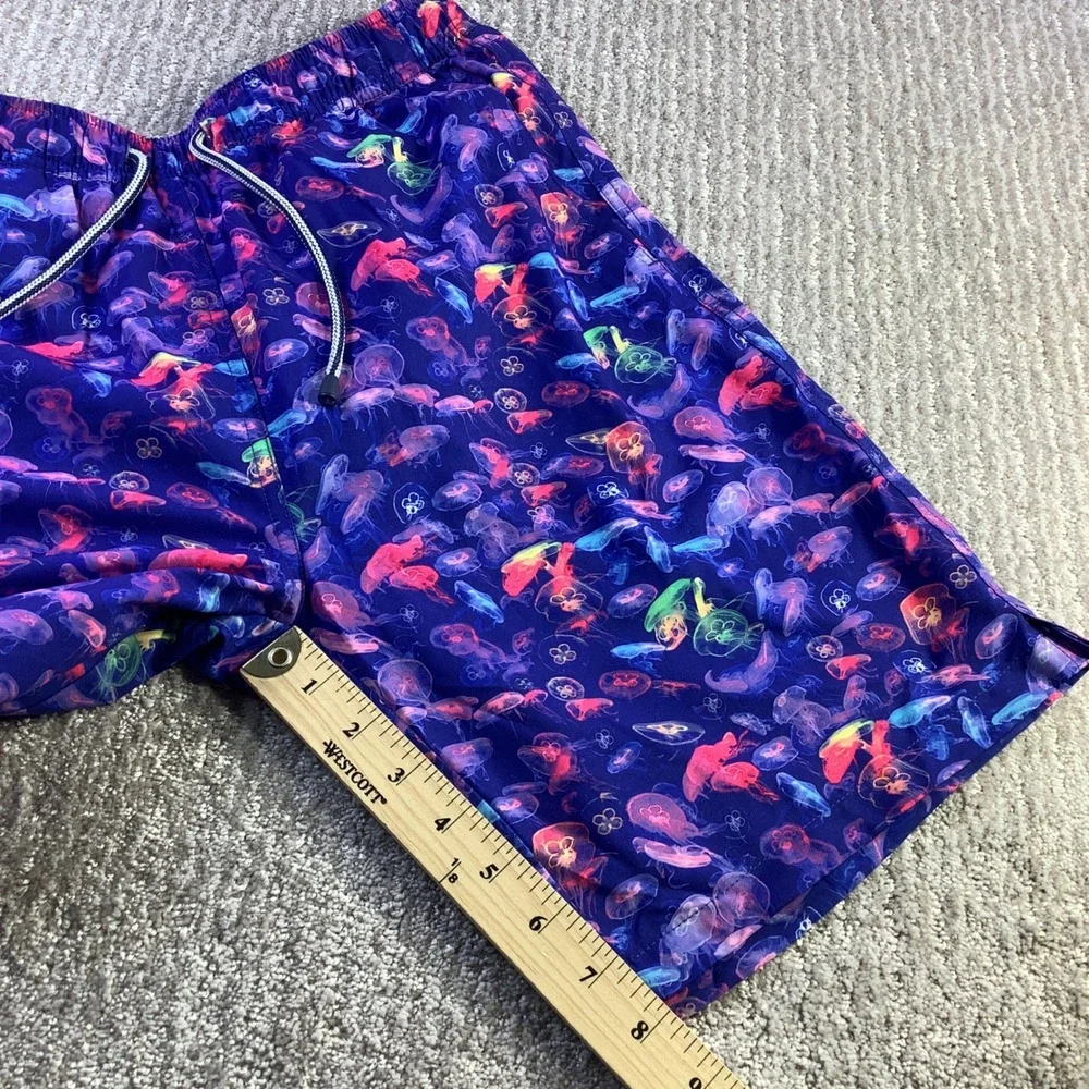 Peter Millar Seaside Mens Jellyfish Print‎ Swim Trunks Size Small NWT